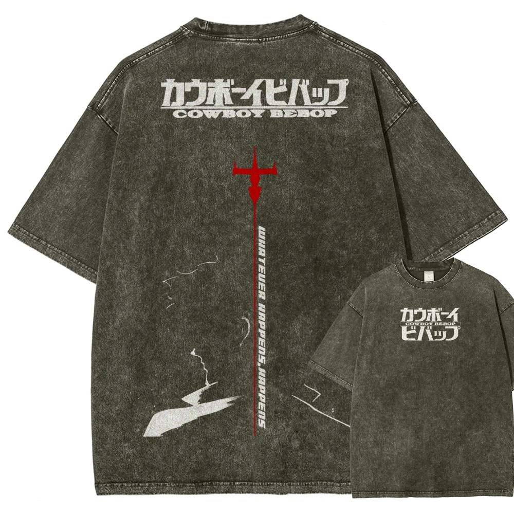 COWBOY BEBOP Unisex Fit Washed T-Shirt 2502002994