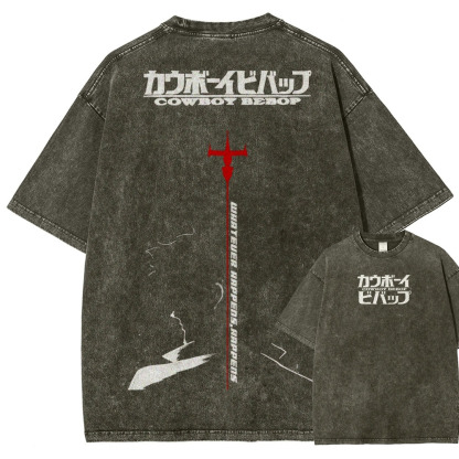 COWBOY BEBOP Unisex Fit Washed T-Shirt 2502002994