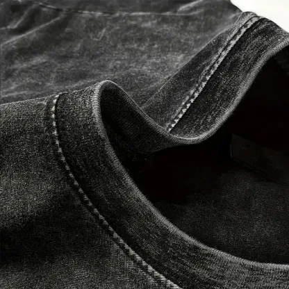 Elden Ring Lichdragon Fortissax Unisex Acid Washed Lightweight Cotton T-Shirt,Graphic Tee, Gift For Game Fan, Game Lover, Streetwear