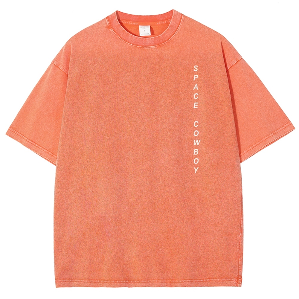 Cowboy Bebop Whatever Happens Unisex Fit Washed T-Shirt 2512002460