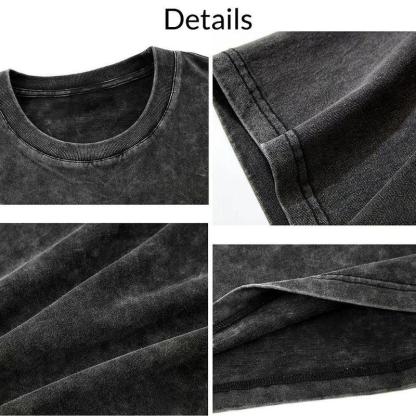 Retro Limited Vintage Maliketh, The Black Blade Elden Ring Collection Game Oversized Washed Tee Game Acid Washed Lightweight TSHIRT