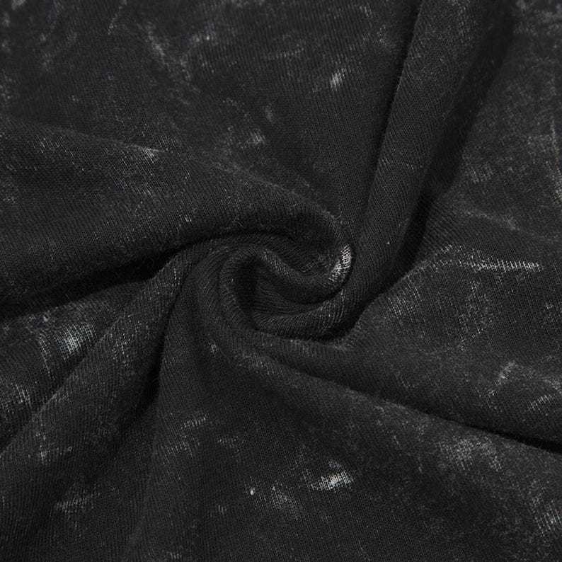 Attack on Titan Anime Acid Washed Oversize T-Shirt Eren Jeager Anime Tee Gift For Him