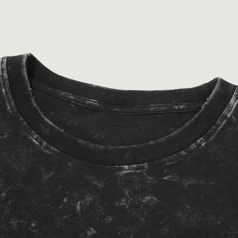 Attack on Titan Anime Acid Washed Oversize T-Shirt Eren Jeager Anime Tee Gift For Him