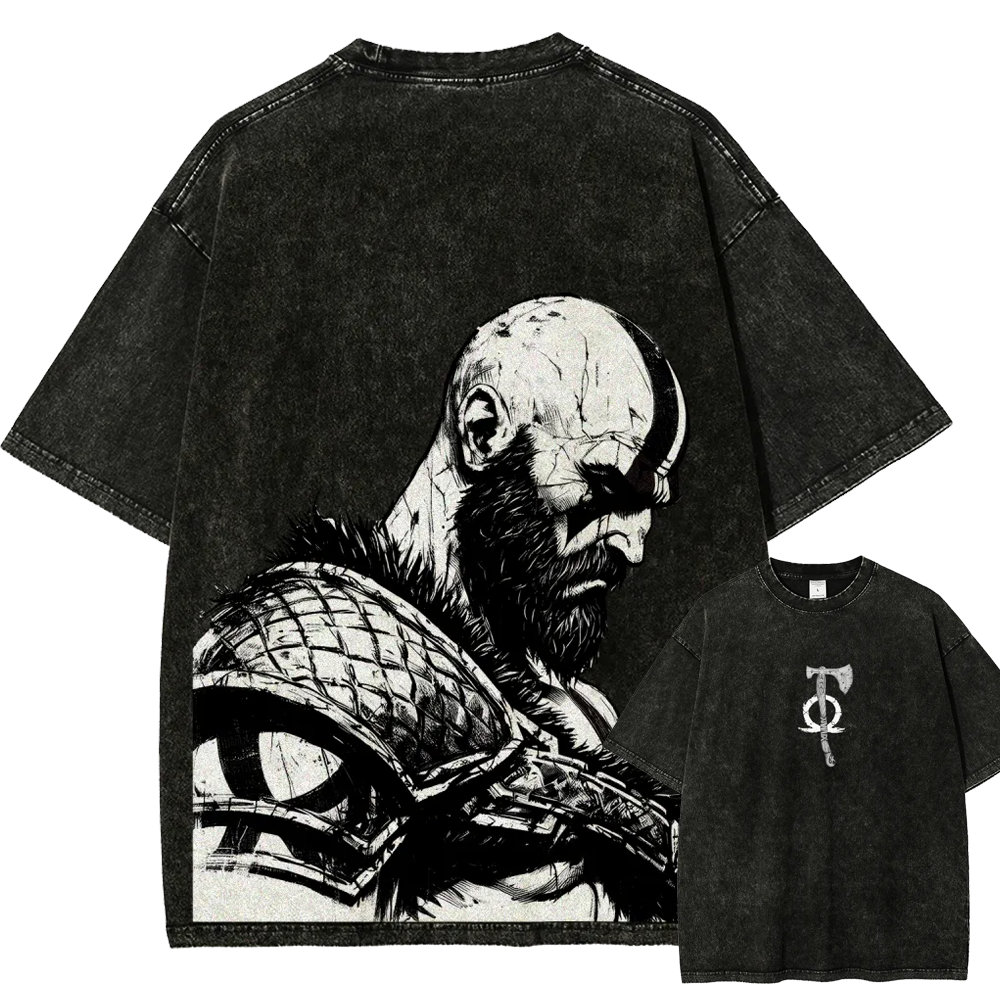 god-of-war Unisex Fit Washed T-Shirt 2510018661