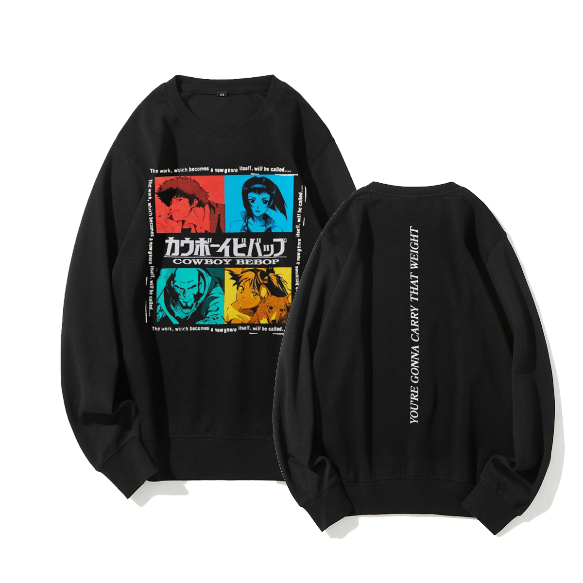 Cowboy Bebop Casual Crewneck Sweatshirt