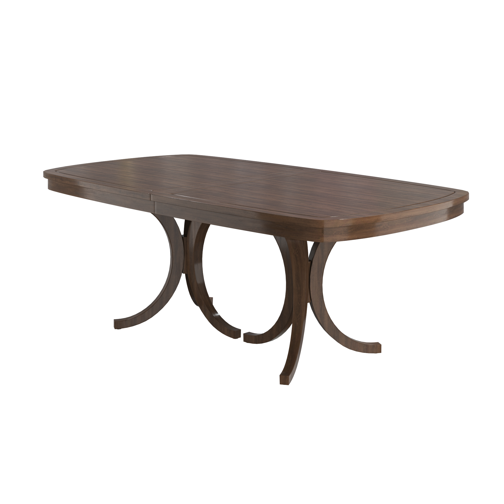 Wood Trestle Dining Table