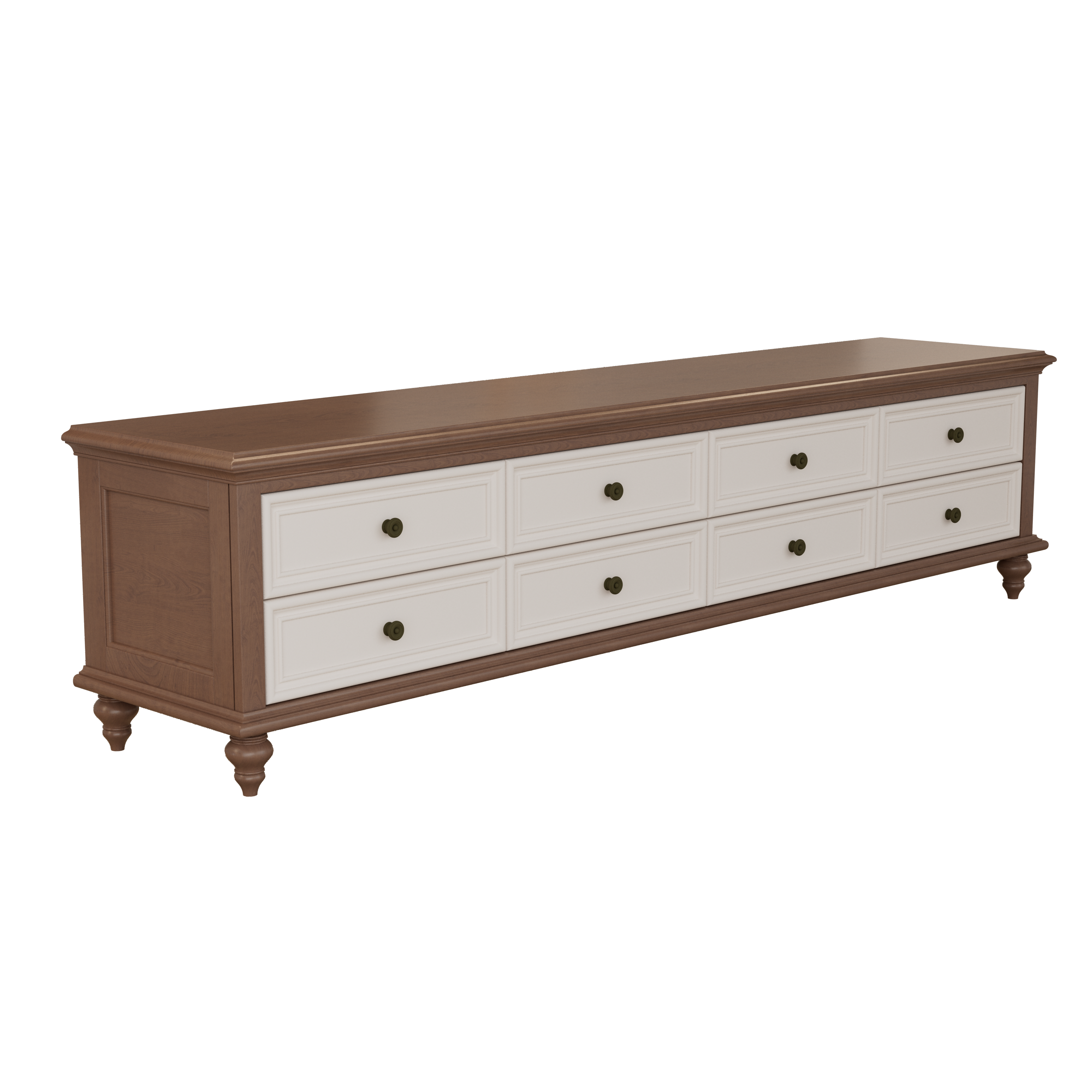 Lowboard TV Console Table