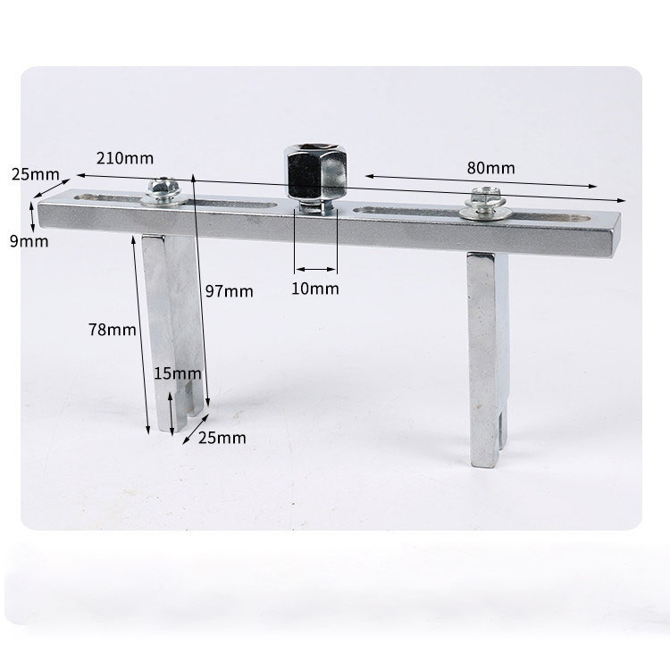 Leírás:Két karmos egyenes láb