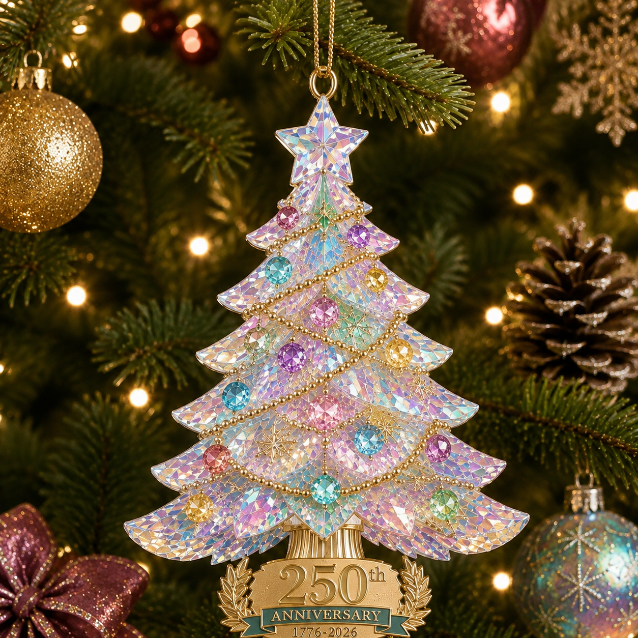 🔥Last 30pcs✨⏰ Limited anniversary edition✨70% OFF!🔥250th Anniversary Crystal Christmas Tree