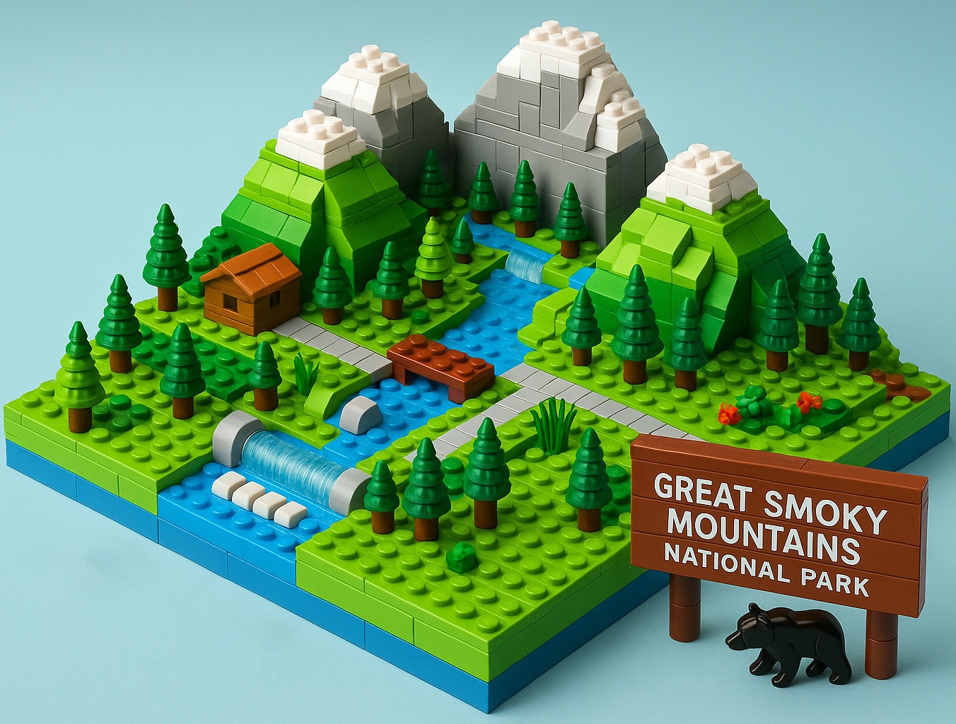 🎁TikTok Last Day Sale - 70% OFF🔥National Parks Building Blocks✈️Buy 2 Get Free Shipping