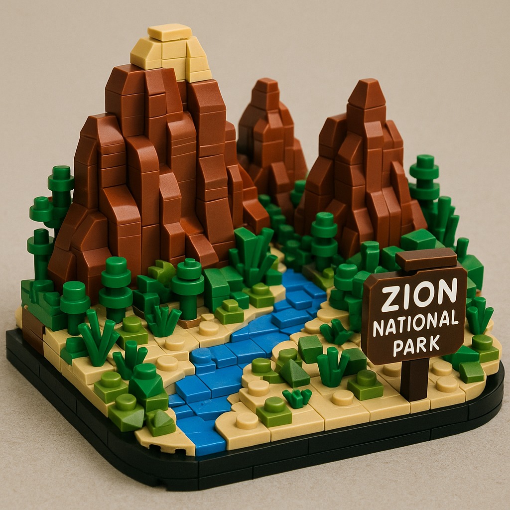 🎁TikTok Last Day Sale - 70% OFF🔥National Parks Building Blocks✈️Buy 2 Get Free Shipping