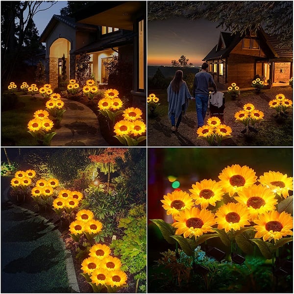 🌻Last Day Promotion 49% OFF -  Solar LED Sunflower Garden Lights