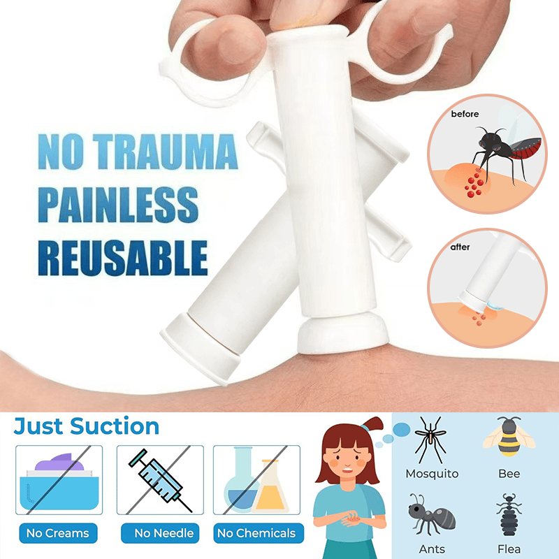 🔥Summer Hot Sale 55% OFF -🦟Bug Bite Suction Tool (Relieve itching and swelling✅)