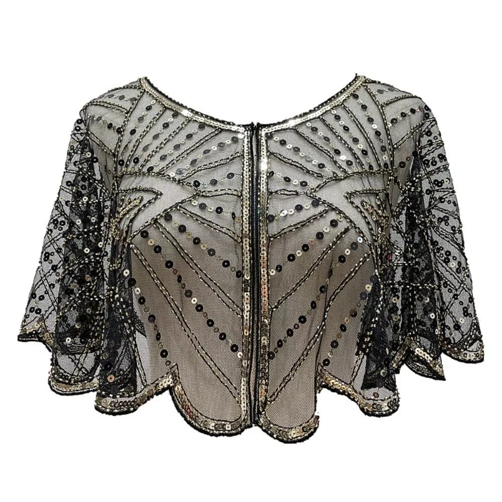 🎁TikTok Last Day Sale - 70% OFF🔥Vintage Lace Beaded Shawl