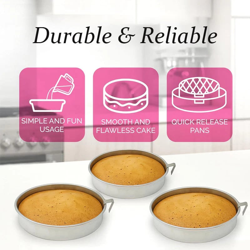 🔥LAST DAY 59% OFF -PerfectRelease Cake Pan