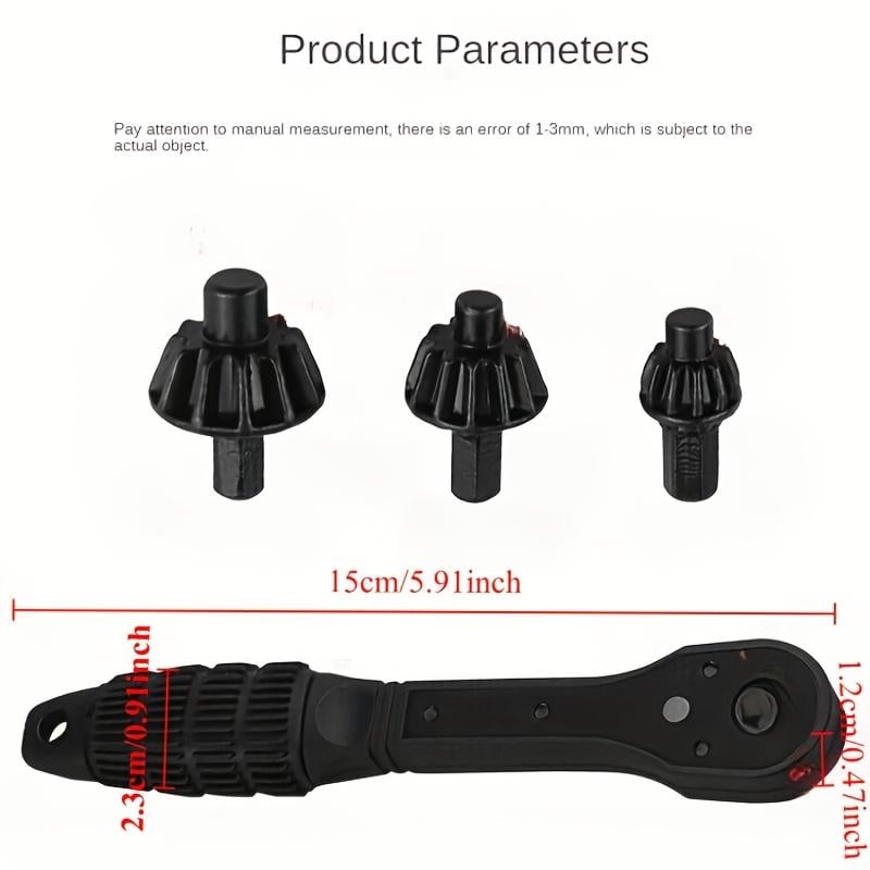 🔥Last Day: BUY 3 GET 2 FREE - 🛠️Multifunctional Iron Drill Wrench