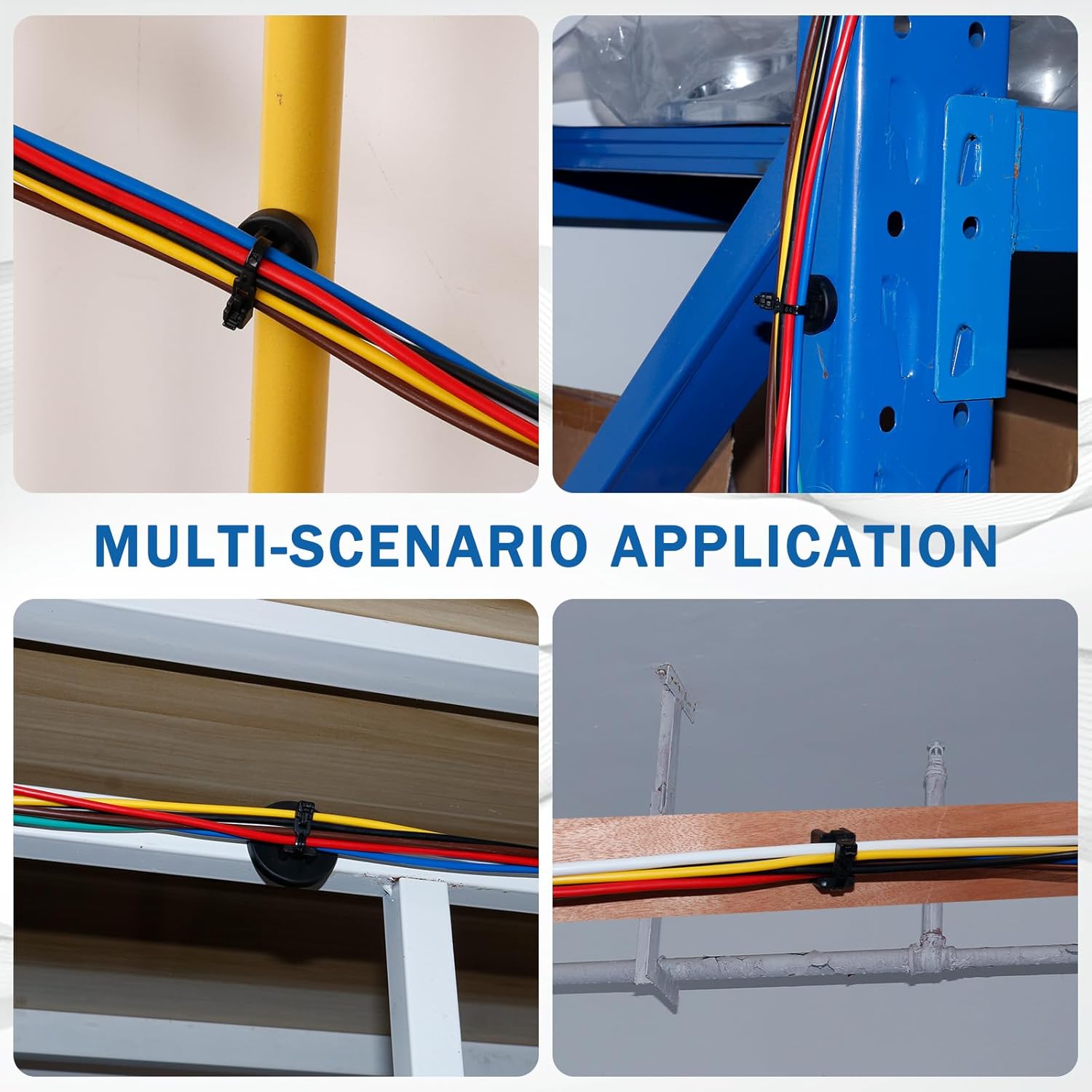 🔥HOT SALE🔥Magnetic Cable Zip Tie Mount Kit – Smart, Flexible Cable Management for Every Space