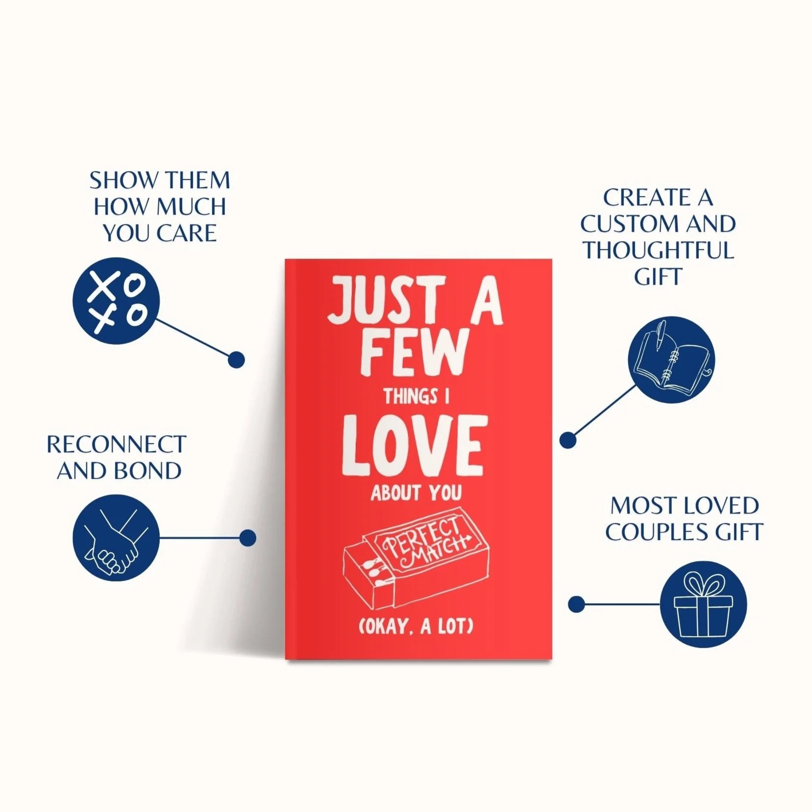 💖Just A Few Things I Love About You (Romantic Love Journal) For Couples