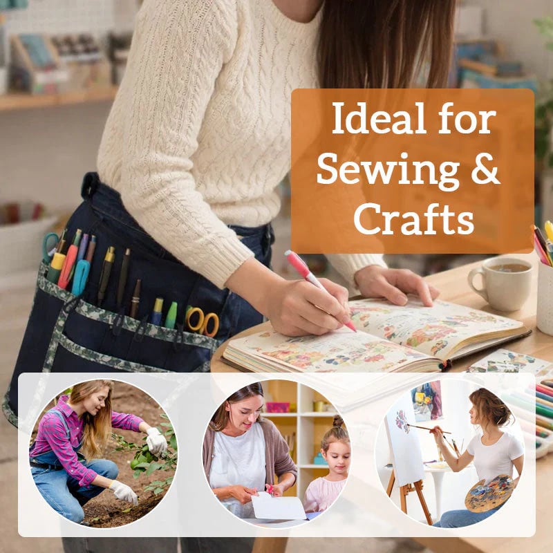 🎄Flash Sale 50% OFF 🔥All-in-One Sewing Organizer Belt —— Hands-Free Waist Tool Belt for Sewing, Crafts & DIY