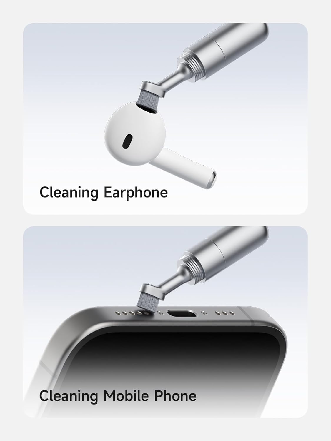 🎄Flash Sale 50% OFF 🔥SIM Card Tray Removal Tool with Cleaning Brush, 2 in 1 EDC Portable Keychain