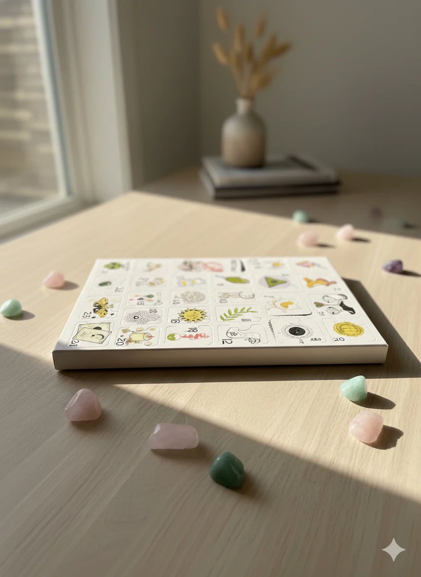 ❤100% Hand-carved -💎Crystal Advent Calendar🔮