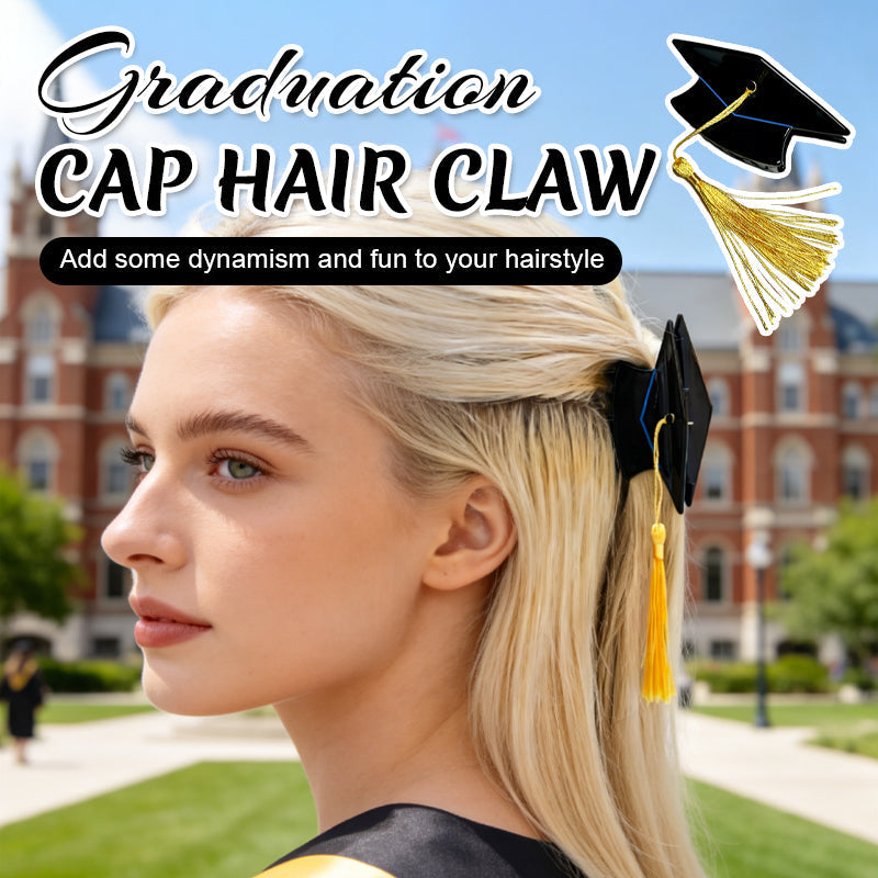 🔥Last Day 70% OFF🎓Graduation Cap Hair Claw