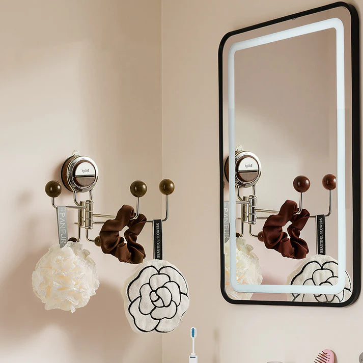 🔥LAST DAY 59% OFF -No-Drill Rotating Suction Hooks – Strong Hold, Easy Wall Installatio