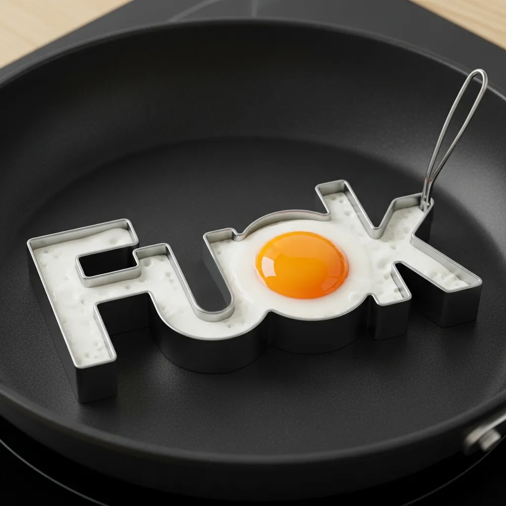 🎁TikTok Last Day Sale - 70% OFF🔥FUNNY MIDDLE FINGER EGG  MOLD