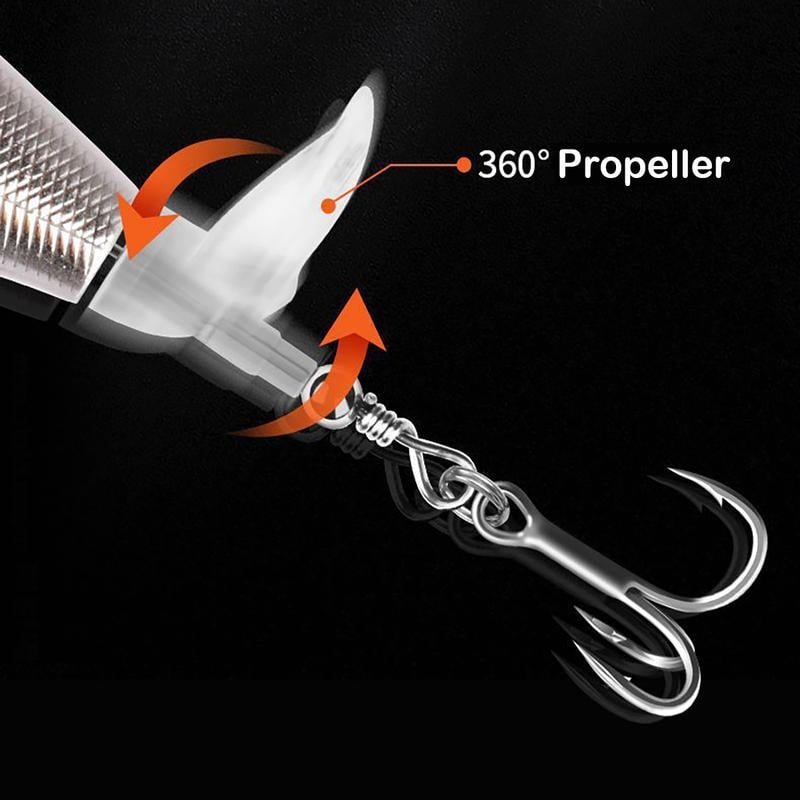 🔥LAST DAY 59% OFF -5PCS-Top Floating Swimming Water Bass Fishing Lures