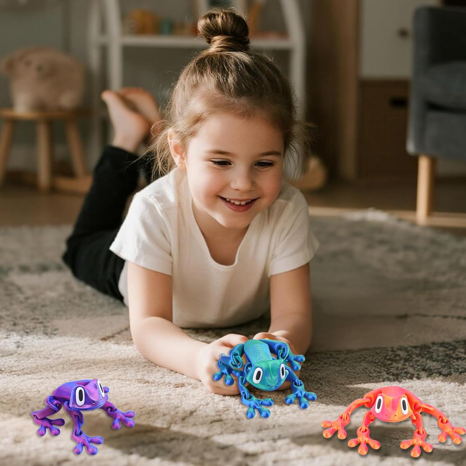 🔥Last Day Promotion 59% OFF -✨3D Printed Magnet Frog Toy