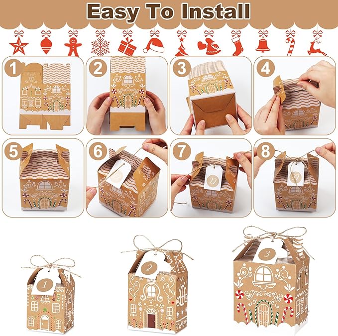 🔥LAST DAY 55% OFF - DIY Christmas Advent Calendar Boxes