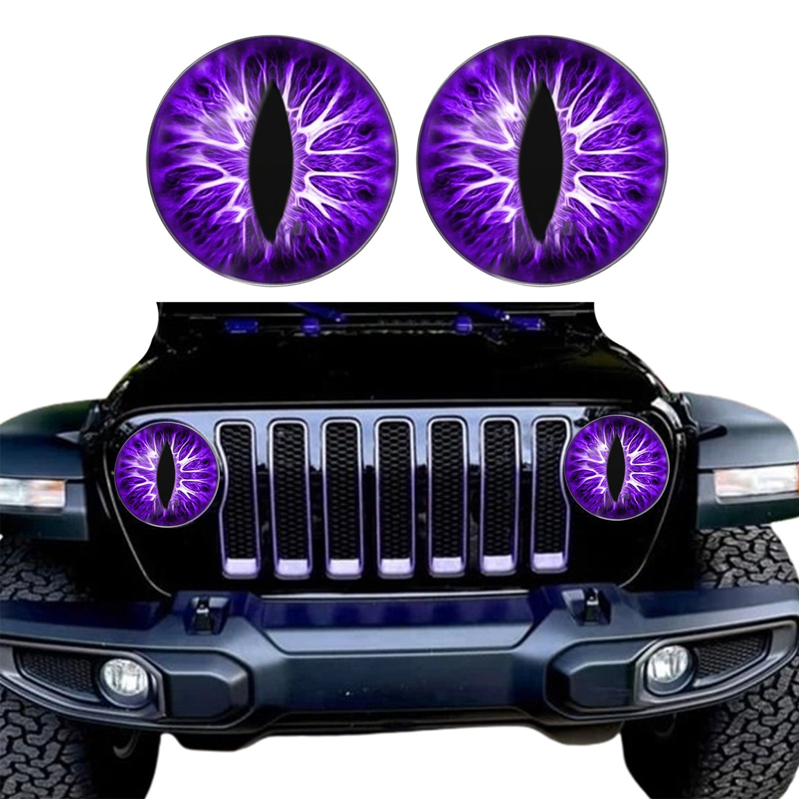 🎄Flash Sale 70% OFF 🥇Beast Eyes Headlight Decals (1 Pair)