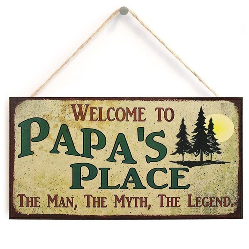 🔥Last Day 49% OFF - 🏠❤️Vintage Sign | Welcome Home Vintage Wooden Plaque