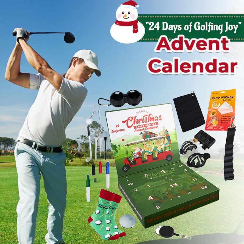 🔥Limited Edition🎁⛳24 Days of Golfing Joy Advent Calendar