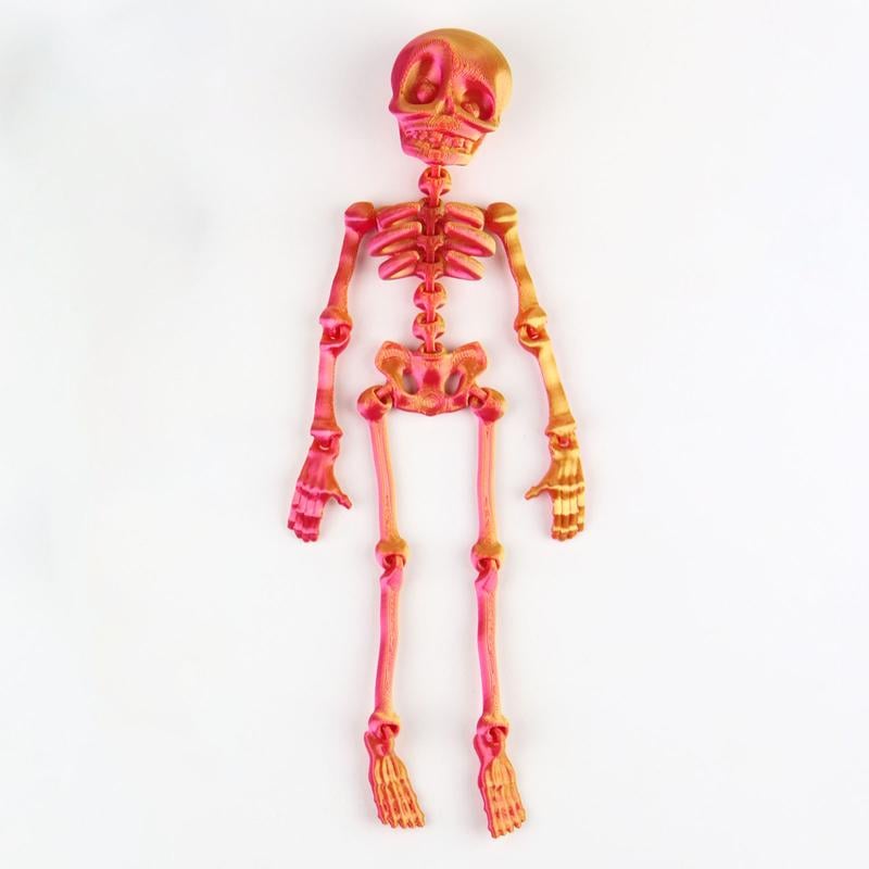 🎃Last Day 70% OFF🔥Poseable Skeleton Fridge Magnet with Movable Joints