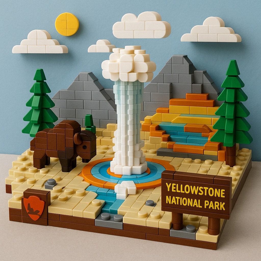 🎁TikTok Last Day Sale - 70% OFF🔥National Parks Building Blocks✈️Buy 2 Get Free Shipping