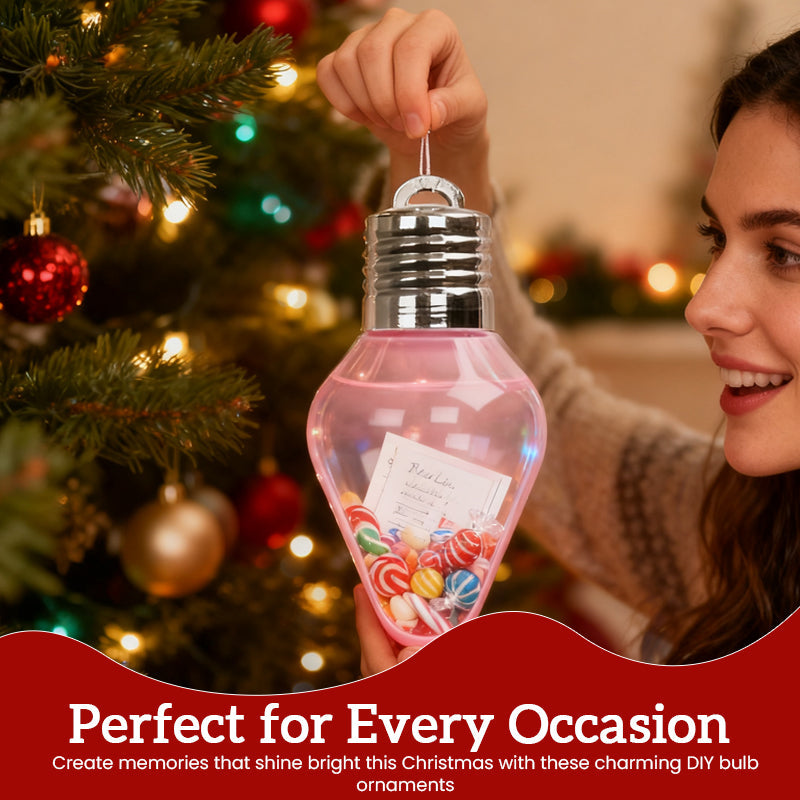 🔥Christmas Hot Sale 70% OFF-Christmas Light Bulb Gift Jar