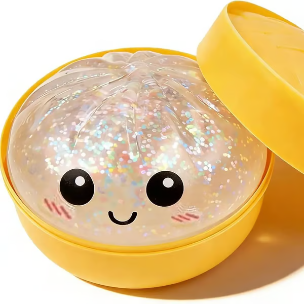 🏆Last Day Promotion! 🥟Expressive Dumpling Squishy - Blind Box, Fidget Toy✨