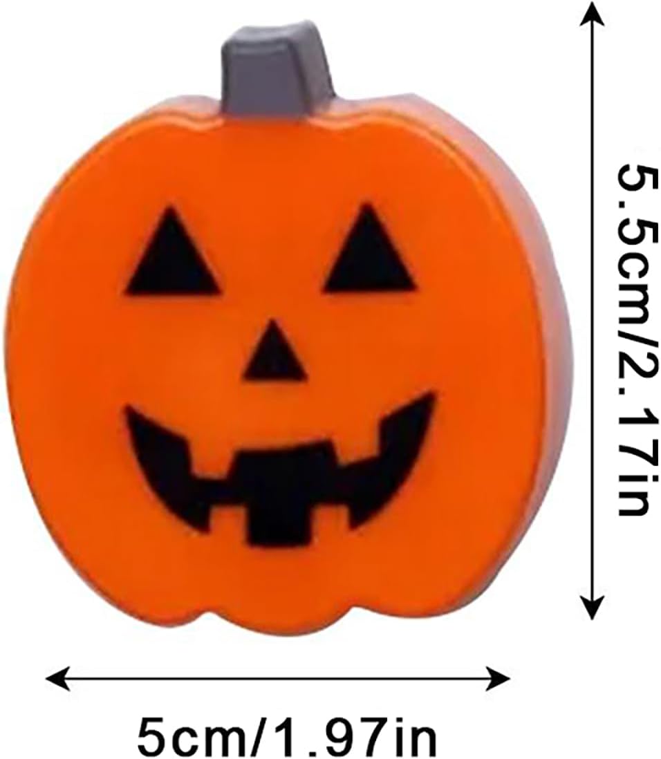 12 Pack Halloween Pumpkin Cabinet Knob Covers