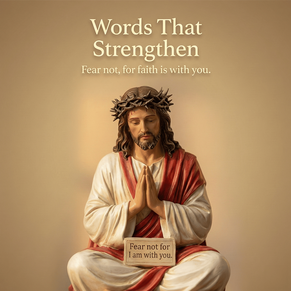 🔥Last Day 49% OFF -  ✨ Handcrafted Jesus & Virgin Mary Figurines✝️