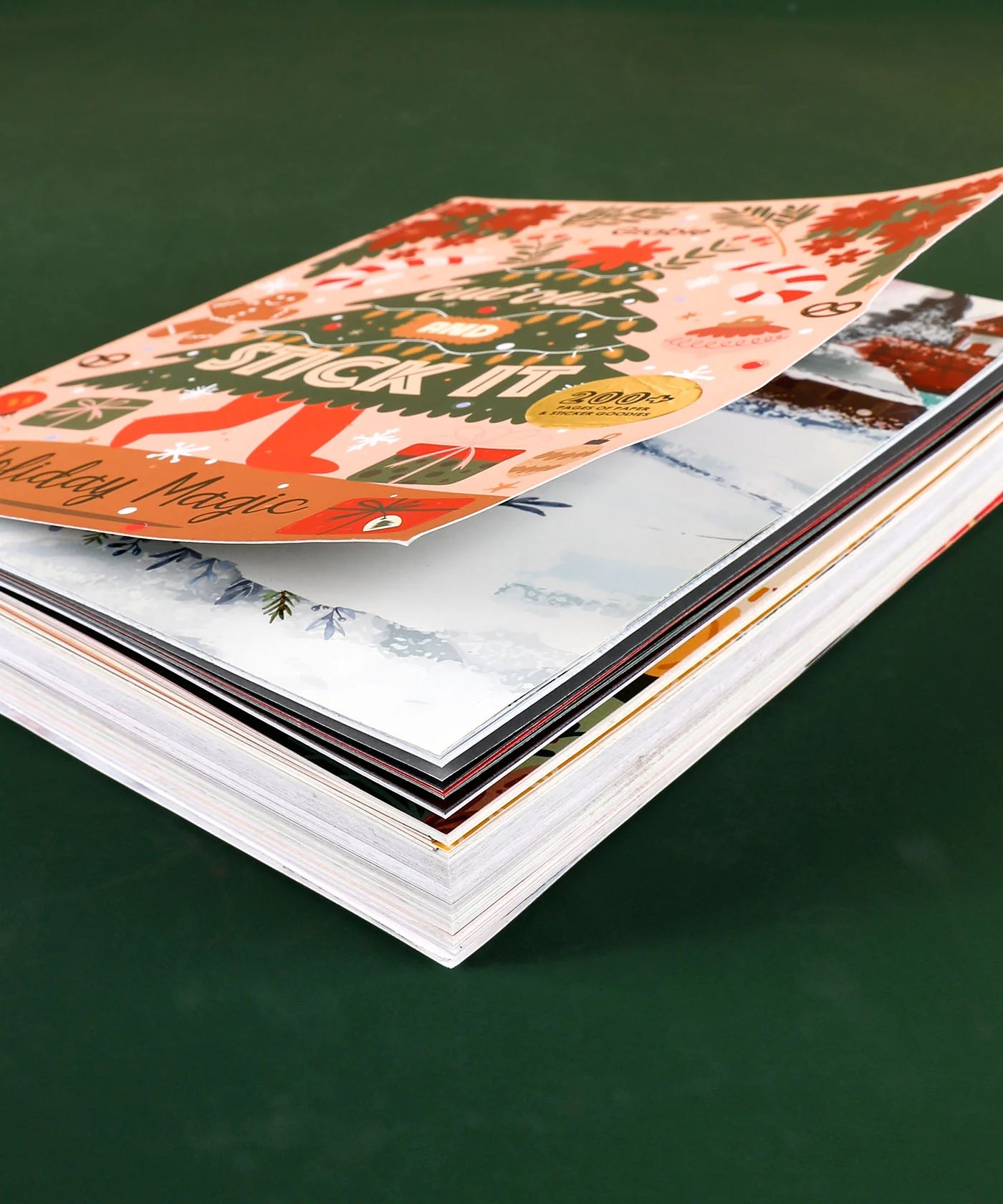 🔥HOT SALE 59% OFF-✨200+ Pages Holiday Magic Collage Activity Book📚