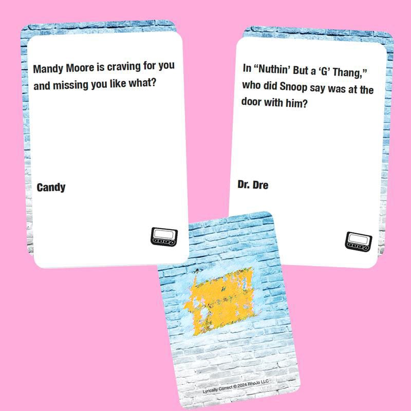 🔥Christmas Hot Sale 70% OFF - 🎄Lyrics Pop Quiz Pop Quiz 90s & 2000s Edition Music Trivia Game