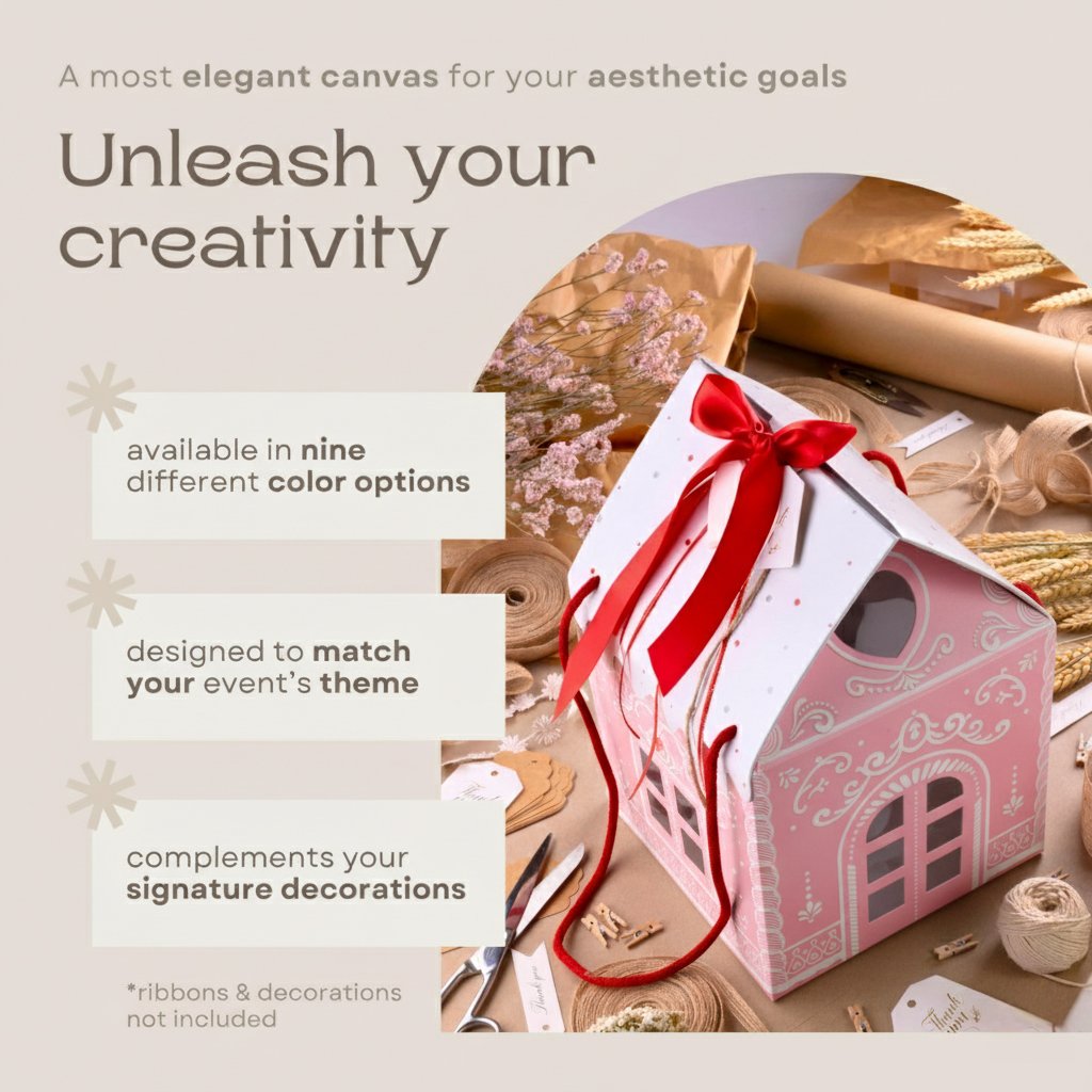 🌲Christmas Wonderland Cottage🎁Gift Box