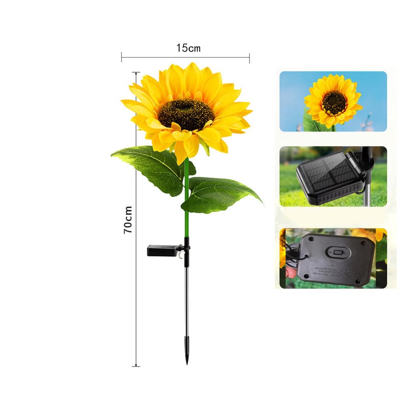 🌻Last Day Promotion 49% OFF -  Solar LED Sunflower Garden Lights