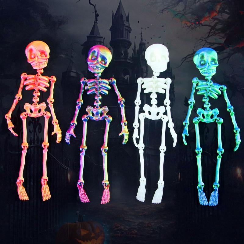 🎃Last Day 70% OFF🔥Poseable Skeleton Fridge Magnet with Movable Joints