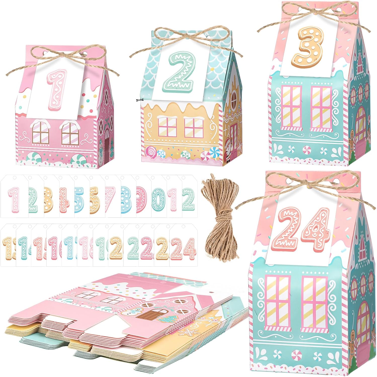 🔥LAST DAY 55% OFF - DIY Christmas Advent Calendar Boxes