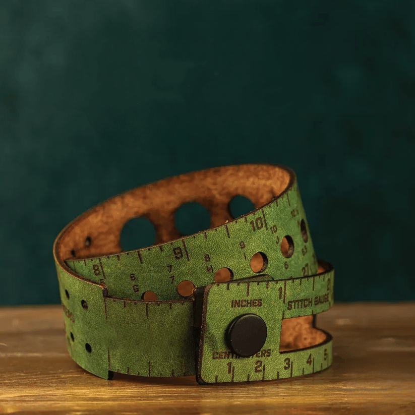 🧰Your All-in-One Crafting Companion🧰7-in-1 Leather Measuring Tool