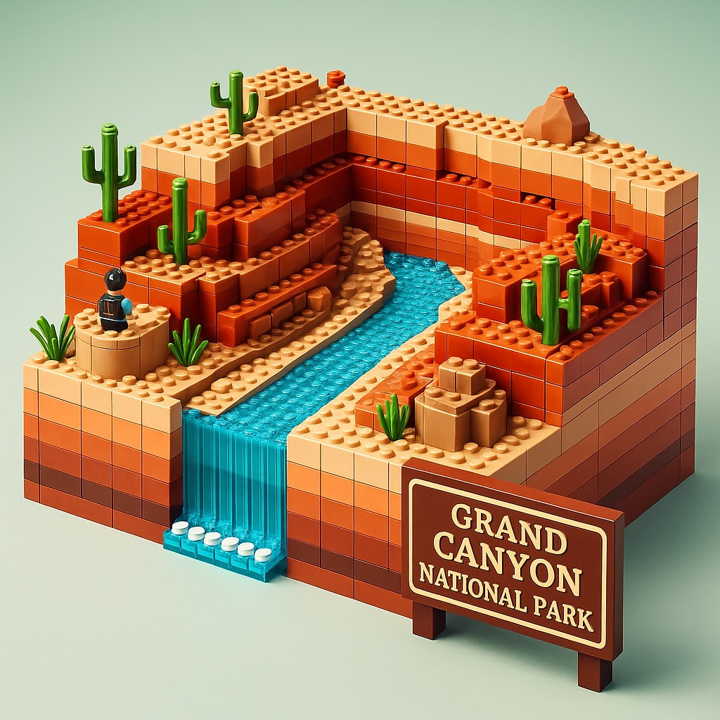 🎁TikTok Last Day Sale - 70% OFF🔥National Parks Building Blocks✈️Buy 2 Get Free Shipping