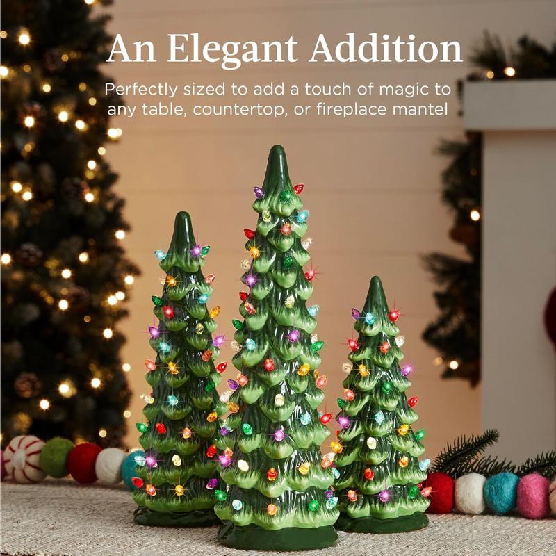 🎁🎄Retro Hand-Painted Tabletop Christmas Trees  (⏰Limited Quantities Available)