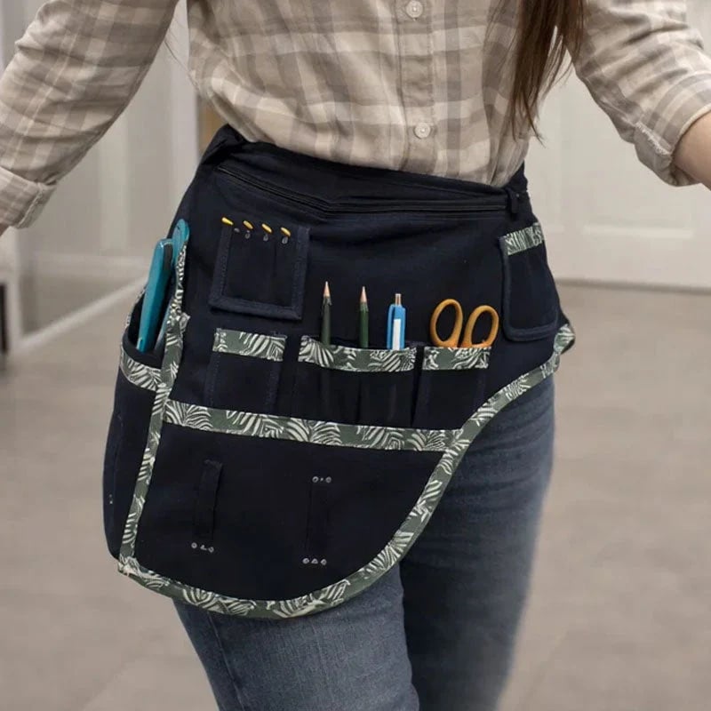 🎄Flash Sale 50% OFF 🔥All-in-One Sewing Organizer Belt —— Hands-Free Waist Tool Belt for Sewing, Crafts & DIY